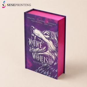 Impresión de Libros de Novela de Tapa Dura con Encuadernación Cosida y Laminación de Película, Personalizados, de Lujo, Románticos y de Fantasía - Product Image 1