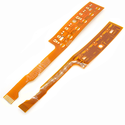 Shaped Keypad Control FPC Flexible Cable Custom Polyimide Flat Ribbon Cable for Control Panels