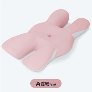 Almohada de espuma viscoelástica Butterfly, soporte suave para personas que duermen de lado, protección de la columna cervical, color rosa - Product Image 1