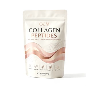 Péptidos de Colágeno de Animales Alimentados con Pasto OEM ODM en Polvo Sin Sabor 454g 38 Porciones Sin Aditivos Sin Ingredientes Artificiales - Product Image 1