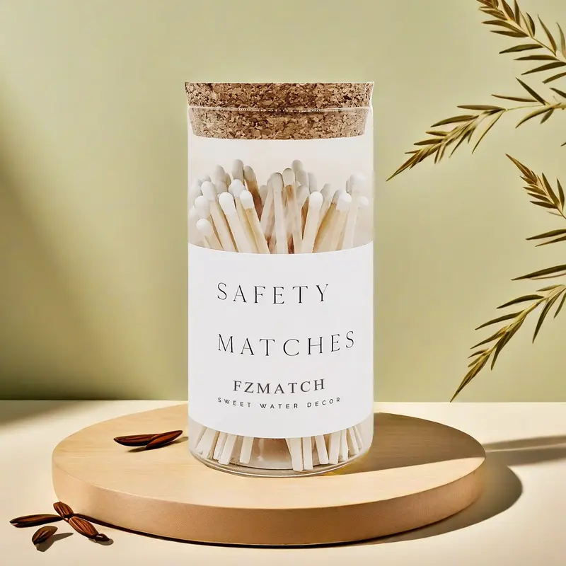 Match Stick Color Tip White Match Stick Advanced Custom Gift Match Factory Direct Wholesale Price
