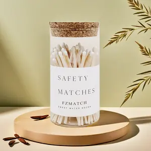 Match Stick Kleur Tip Witte Match Stick Geavanceerde Custom Gift Match Fabriek Directe Groothandelsprijs