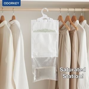 Hi Pro Eco-Friendly <strong>Disposable</strong> Solid Desiccant Wardrobe <strong>Dehumidifier</strong> Hanging Bags 80% Active Ingredient Content Model Wholesale - Product Image 4