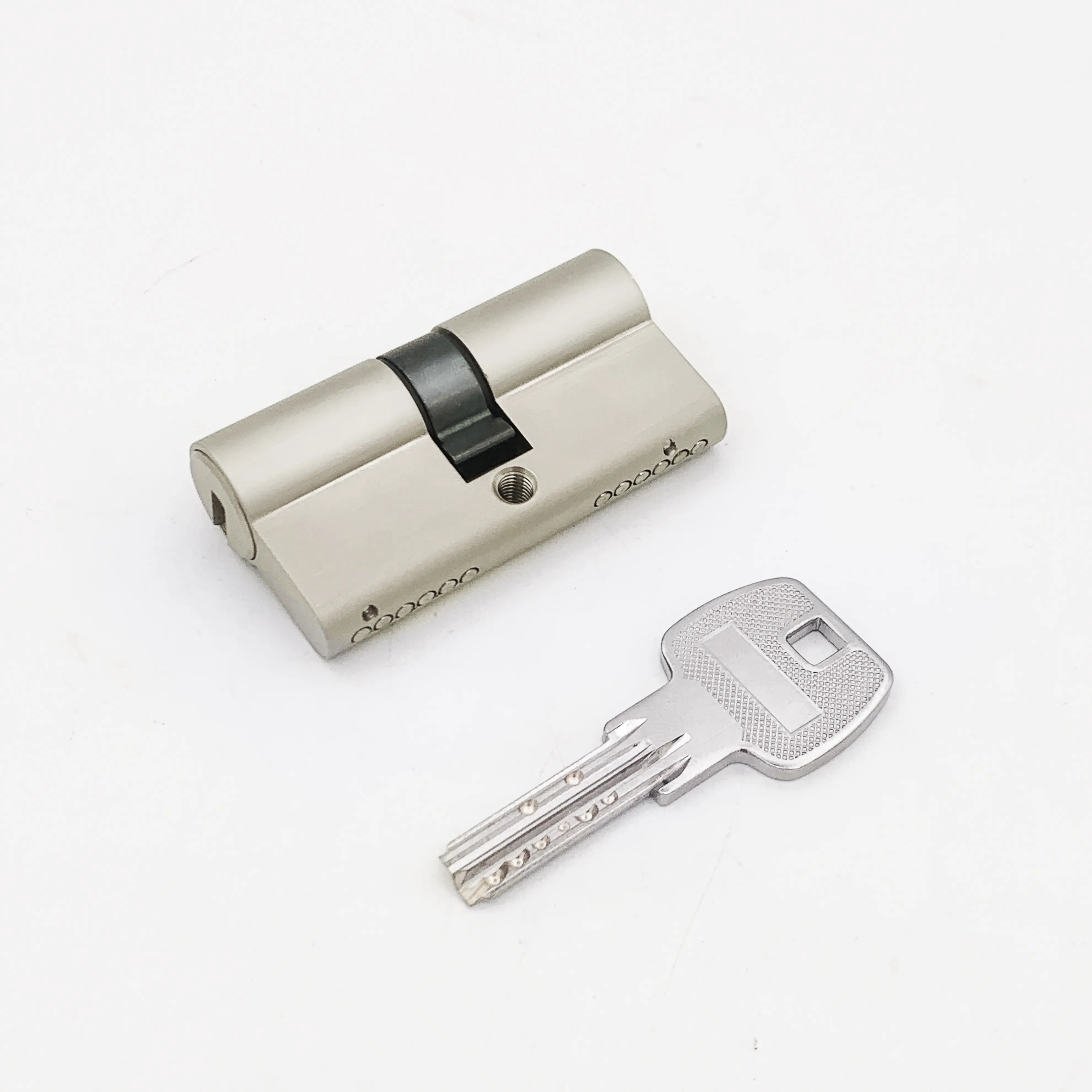 Best Super Safe European 60-100mm Solid brass double Open Core Door Lock Core (Platinum cobalt)