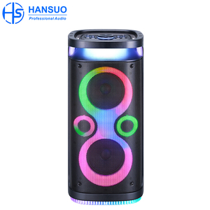 Logo personnalisé Haut-parleur Dual8inch <span class=keywords><strong>Media</strong></span> 80W Kalonka Bass Sound Box SpeakerHS-TD08D6A de karaoké portable - Product Image 3