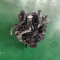 Ensemble moteur diesel d'occasion 4JB1 4JB1T avec turbo et boîte de vitesses en acier pour camion, bonne qualité
