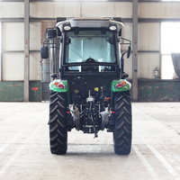 Tracteur agricole Topsense de haute qualité EPA CE COC 4x4 diesel, tracteur à roues petites et bon marché avec chargeur frontal