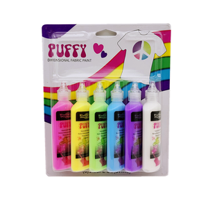 Kit 3D con Pegamento Resistente al Agua, <span class=keywords><strong>Pintura</strong></span> Mate Iridiscente para <span class=keywords><strong>Textil</strong></span>, Tela Hinchada, Acrílico para <span class=keywords><strong>Pintura</strong></span> de Vidrio y Papel - Product Image 3