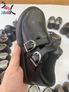 Children's Black School <b>Shoes</b> <b>Soft</b> Sole Comfortable Children's Leather <b>Shoes</b> Unisex Party <b>Shoes</b> Mixed Design Wholesale - Product Image 2