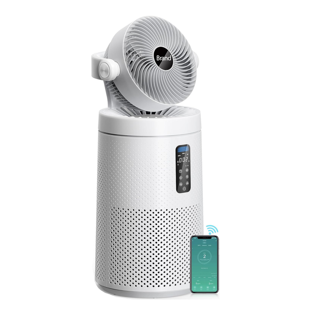 OEM Golden Supplier Custom Smart Tuya Wifi Control Ventilation Filters air Purifier for Home Large Room H13 True