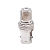 Connecteur coaxial RF haute performance en laiton massif, BNC femelle vers F femelle