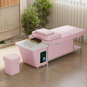 YATAI Bol et chaise à shampoing modernes Lit <span class=keywords><strong>de</strong></span> spa portable pour salon <span class=keywords><strong>de</strong></span> coiffure, salle <span class=keywords><strong>de</strong></span> sport ou hôtel avec réservoir d'eau - Product Image 4