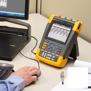 ออสซิลโลสโคป Fluke 190 ซีรีส์ แบบพกพา 4 ช่องสัญญาณ สำหรับการทดสอบทางไฟฟ้า - Product Image 4