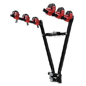 Meilleure vente dans les accessoires de véhicules <span class=keywords><strong>support</strong></span> de voiture <span class=keywords><strong>pour</strong></span> vélo tout-terrain 1-3 vélos avec pièces de fixation en plastique rouge porte-vélo - Product Image 1