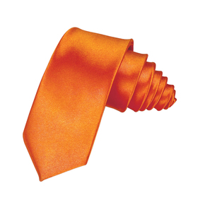 Cravatta in Raso Nera da 5CM per Uomo e Donna, Tinta Unita, Stretta, Stile Coreano, Formale e Lucida - Product Image 5