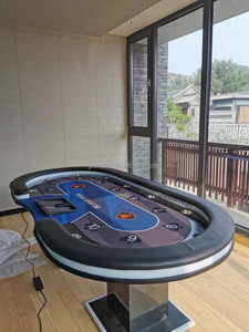 Nuovo Tavolo <span class=keywords><strong>da</strong></span> Poker Personalizzabile 96/102/110 Pollici Popolare per Casinò, Tavolo <span class=keywords><strong>da</strong></span> Gioco Cinese per Casa 2026 - Product Image 3