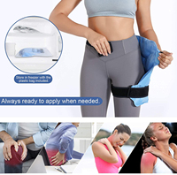 World-bio Therapeutic Ice Pack Element Reusable Gel Cold Pack Wrap Multifunctional Cold Hot Compress