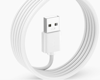 Kabel Pengisian Daya Super Cepat 5A 1m2m 3m untuk iPhone IOS Android Tipe C OD4.5 Kabel Data