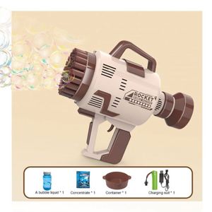 Pistola de Burbujas Automática de Camuflaje para Niños, Juguete Electrónico con Luces, Mini Pistola de Aire Divertida - Product Image 5