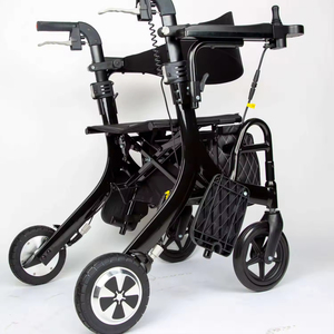 Fauteuil roulant électrique pour personnes handicapées, 5 en 1, direction réglable, pliable, déambulateur, fauteuil roulant - Product Image 3