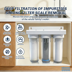 Purificateur d'eau pour toute la maison à ultrafiltration, filtration multi-étapes à haut débit, <span class=keywords><strong>filtre</strong></span> à eau durable pour une eau propre résidentielle - Product Image 3
