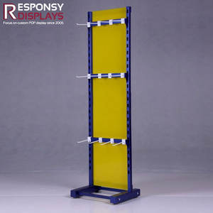 Estante de exhibición de calcetines con soporte de metal para suelo desmontable y extraíble personalizado - Product Image 4