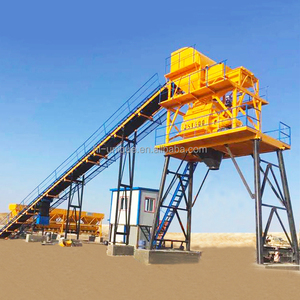 Planta Mezcladora de Concreto Autocargable de 90m3/h, Rentable, con Múltiples Contenedores para Proyectos Pequeños - Product Image 2