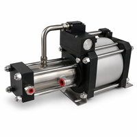 Pompe à gaz pneumatique haute pression A32Q-40 |   Pompe à piston en alliage d'aluminium à double action Jingyang avec une pression allant jusqu'à 35 MPa