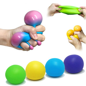 Shang Run Stress Relief <b>Balls</b> TPR Soft Rubber <b>Squeeze</b> Toys Portable Exercise For Teenagers 7-14 Years Old - Product Image 3