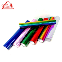 Vinilo Holográfico Arcoíris L&B de 12 x 60 Pulgadas, Vinilo Adhesivo Opal para Manualidades, Láminas y Rollos para Plotter de Corte
