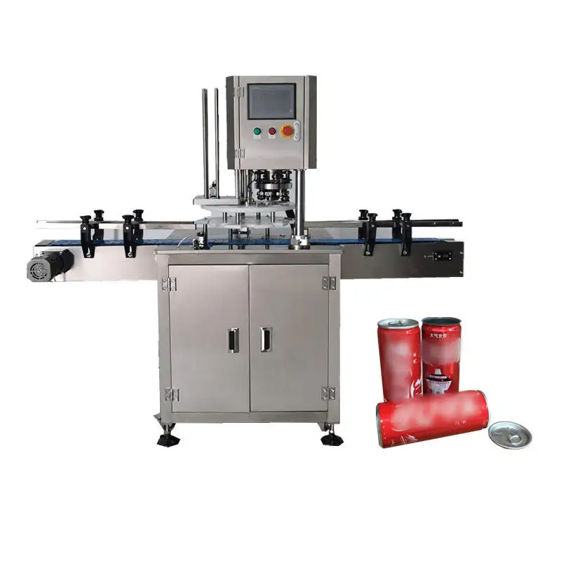 Automatic Desktop Can Seamer Machine for Beer Coffee Bubble Tea and Beverage Aluminum Can with Easy Open End