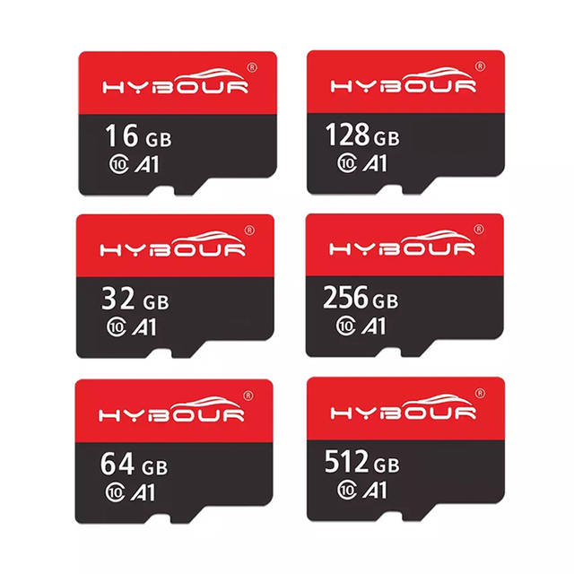 Factory Price Brand New Custom LOGO Hybour TF001 Black Plastic Multi-Device Compatible Card