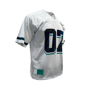 Op maat gemaakte ecovriendelijke, ademende, snel drogende, antibacteriële sportteam uniformen shirts met OEM-service, digitaal bedrukt. - Product Image 4