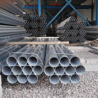 Tubo de acero galvanizado de garantía de calidad de prueba estricta de fábrica de bajo costo 0,5 cm