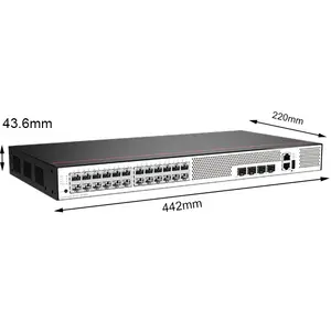 Marca original New Enterprise S5700 Series Switch CloudEngine 24 puertos SFP AC Switches S5735-L24T4S-A1 en stock
