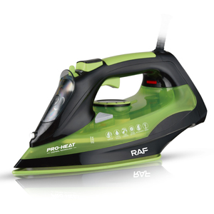 Fer à repasser électrique à vapeur professionnel RAF 2400w, efficace pour les chambres d'hôtel, multifonction, vapeur, nettoyage à sec avec revêtement en céramique - Product Image 3