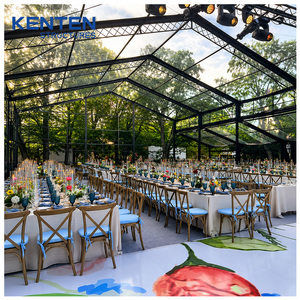 <span class=keywords><strong>Tente</strong></span> de réception de mariage de grande taille transparente pour cérémonie en plein air, capacité de 200, 300, 400, 500, 600, 1000 personnes - Product Image 5