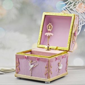 <span class=keywords><strong>Boîte</strong></span> <span class=keywords><strong>à</strong></span> musique ballerine rose de luxe sur mesure de nouvelle conception <span class=keywords><strong>pour</strong></span> femmes et filles, collier, boucles d'oreilles, bracelet, bague, collection de <span class=keywords><strong>bijoux</strong></span> - Product Image 2
