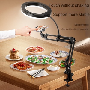 ที่วาง<span class=keywords><strong>โทรศัพท์</strong></span> LED Cantilever ขนาด10นิ้วปรับอุณหภูมิได้สีสูง CRI> 95สำหรับไฟ TikTok Lighting - Product Image 2