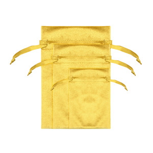 Bolsa <span class=keywords><strong>de</strong></span> Terciopelo <span class=keywords><strong>de</strong></span> Alta Calidad con Cordón para Joyería, Anillos, Collares, Pendientes - Product Image 5