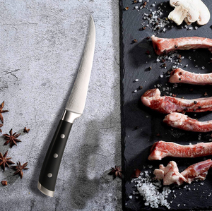 سكين نزع العظم من الفولاذ المقاوم للصدأ بتصميم جديد مقاس 6 بوصات مع مقبض ABS، أداة مطبخ حادة مع صندوق هدايا - Product Image 3