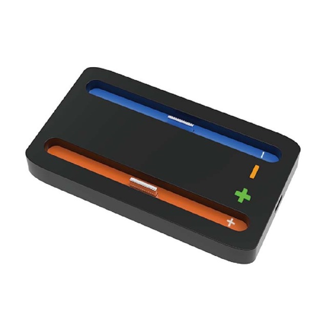 JYS for 2 Mini Dual Charging Dock Controller Stand Wi-Fi Communication Convenient Gaming ABS Material Model JYS-NS2293
