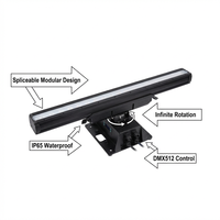 Barre lumineuse LED stroboscopique pour scène de concert, étanche IP65, connectable, rotation infinie, contrôle DMX512 par pixels