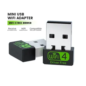 Sıcak satış taşıması kolay Wifi kablosuz bilgisayar ağ kartı ücretsiz sürücü Rtl8188gu Pc için