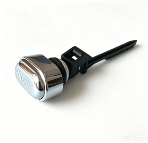 Palanca de Montaje Lateral para Cisterna de Inodoro de Descarga Simple de Plástico ABS, Botón Lateral de Empuje para Tanque de Inodoro - Product Image 1