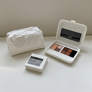 Custom Waterproof Dupont Paper Recycle Travel Toiletry Wash Make Up <strong>Bags</strong> Zipper Makeup Dupont Pouches Tyvek <strong>Cosmetic</strong> <strong>Bag</strong> - Product Image 3