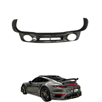 Pour diffuseur de lèvre arrière en Fiber de carbone sèche de Style OEM modifié Porsche adapté à Porsche 992Turbo S