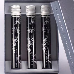 <strong>Mini</strong> 30ml 50ml 100ml Tube Beverage Wine Glass <strong>Bottle</strong> with Colorful Aluminum Screw Caps Vials - Product Image 3