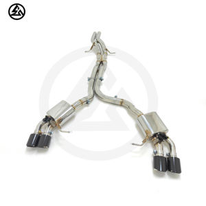 Escape CSZ de Alta Calidad para <span class=keywords><strong>Porsche</strong></span> <span class=keywords><strong>Macan</strong></span> <span class=keywords><strong>GTS</strong></span> 3.0T 3.6T, Silenciador Valvetronic, Escape Catback de Acero Inoxidable con Puntas de Escape - Product Image 3