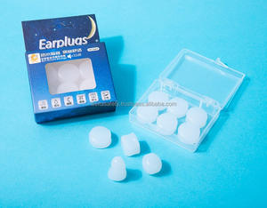 Bouchons d'oreilles en silicone souple Welta Factory, bouchons d'oreilles en mastic pour dormir, nager, pour enfants et adultes, en emballage individuel - Product Image 4